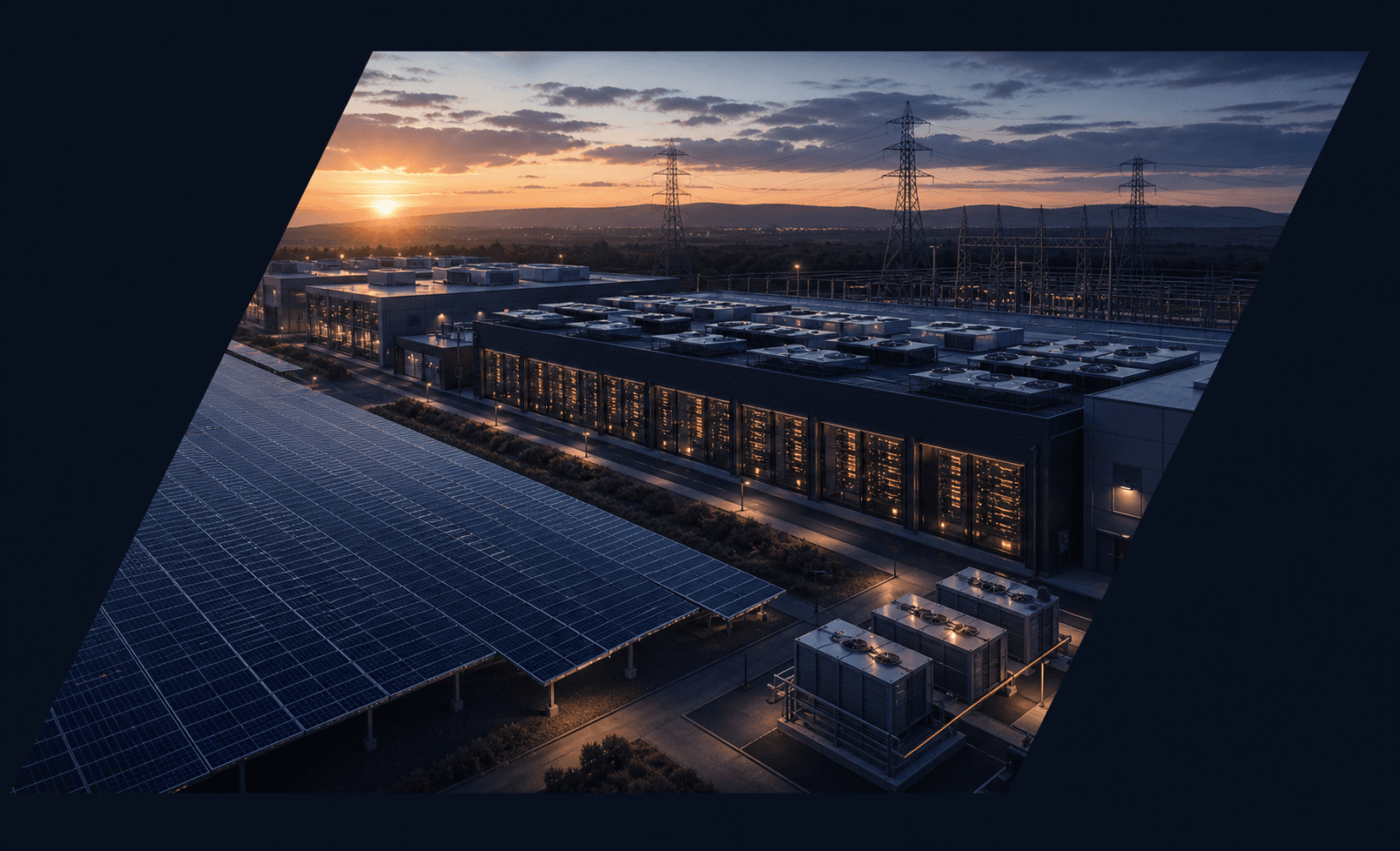 Data centers solar resilience environment
